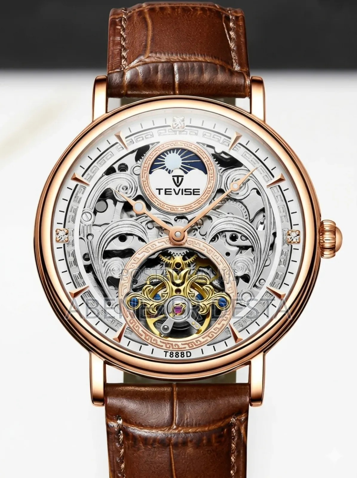 Tevise T888d Automatic Mechanical Luxury Men's Watch.