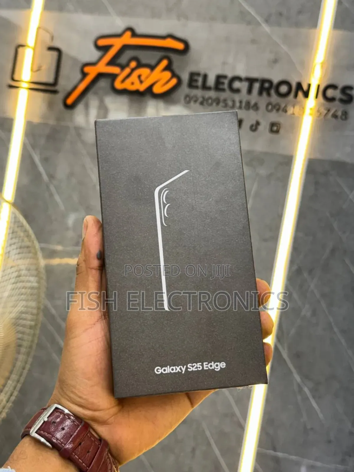 New Samsung Galaxy S25 Edge 256 GB Black