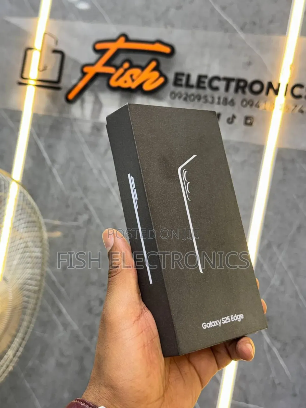 New Samsung Galaxy S25 Edge 256 GB Black