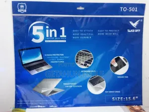 5 in 1 Laptop Skin Pack (Laptop Safety Sticker)