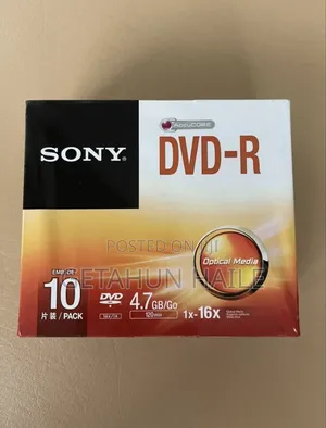Sony Dvd-r 4.7gb Optical Storage Disc