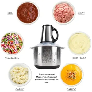 Electric Food Chopper and Meat Grinder