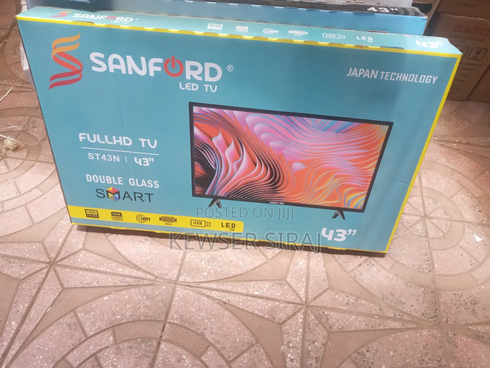 Amaz 65inch Tv Smart Android New 20 25 Modeldouble Glass