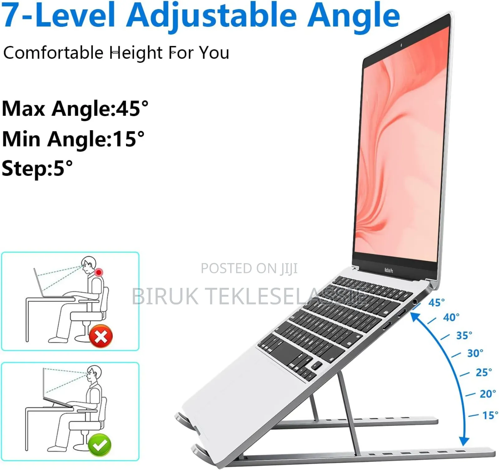 Foldable Adjustable Laptop Stand