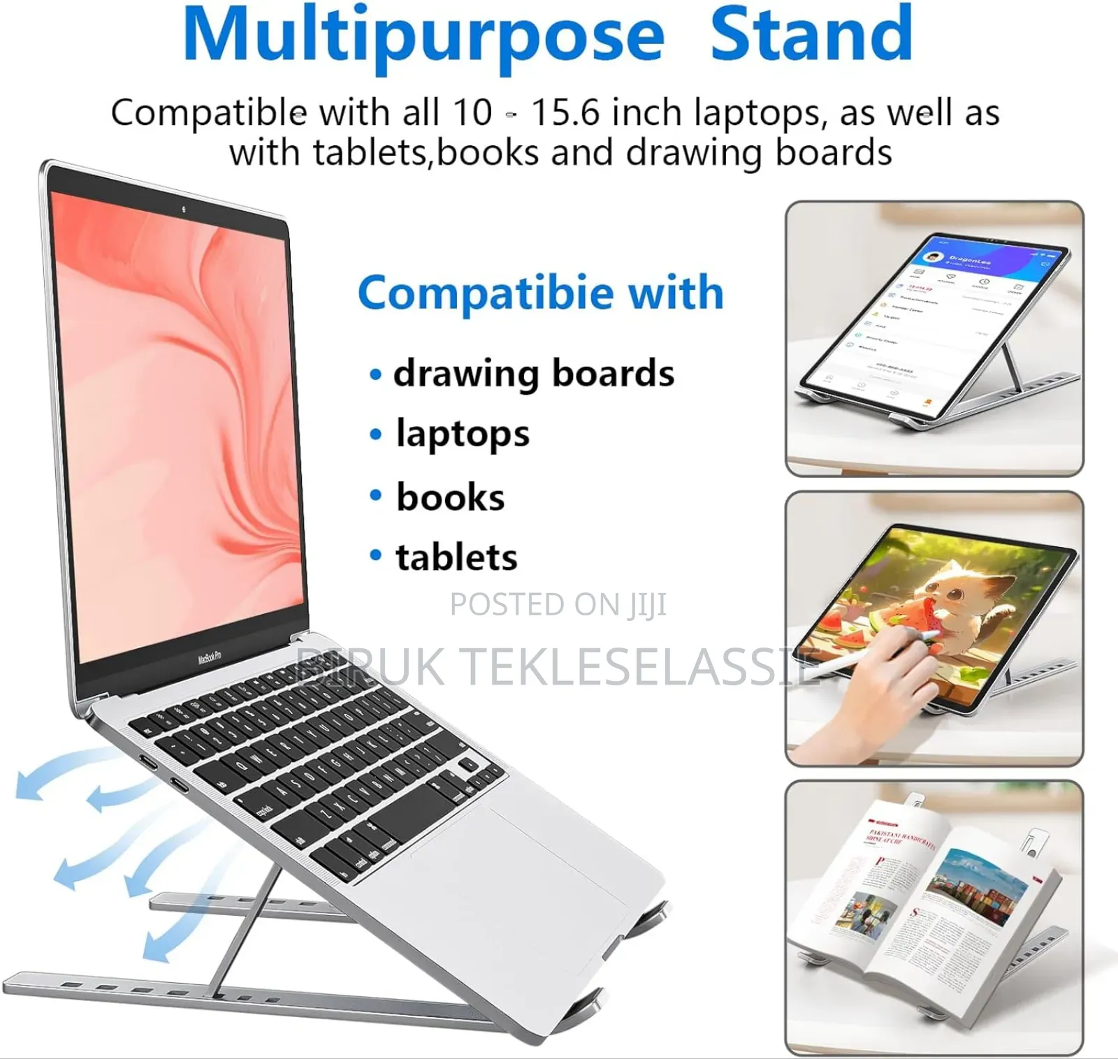 Foldable Adjustable Laptop Stand