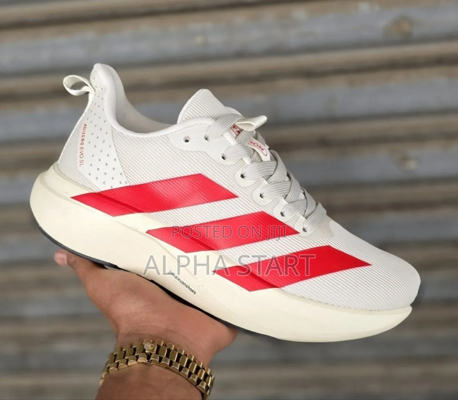 Adidas v Adizero Evo Sl High Master Quality Smooth Sneakers for Man's