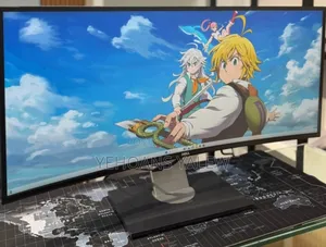 Curved Monitor Samsung 34 Inch, Monitor Brand: Samsung