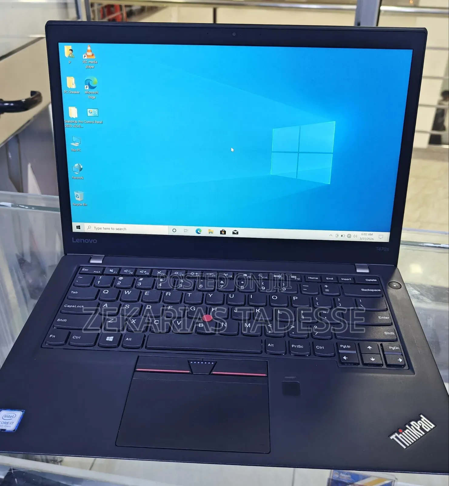 New Laptop Lenovo ThinkPad T470s 16GB Intel Core i7 SSD 512GB