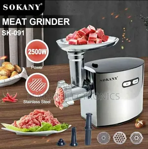 Sokany Meat Grinder – Powerful Efficient Grinding
