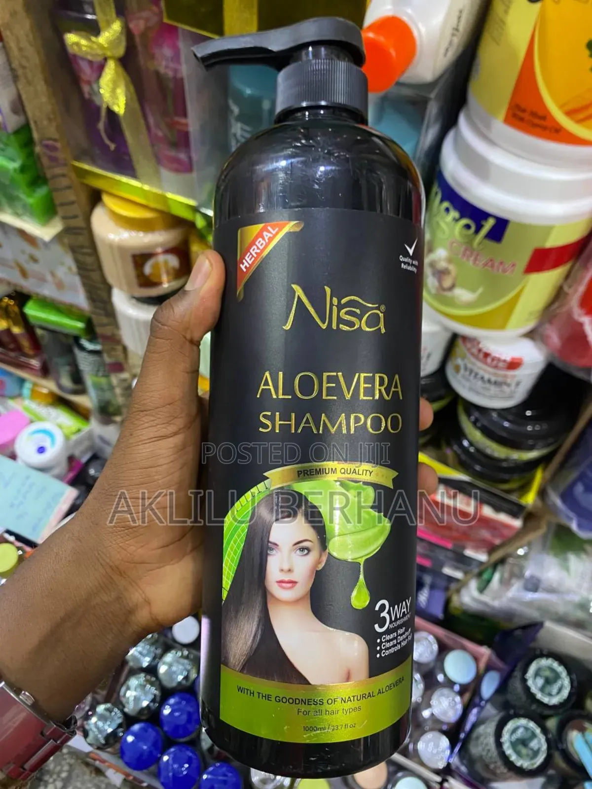 Nisa Aloe Vera Herbal Shampoo – 1000ml