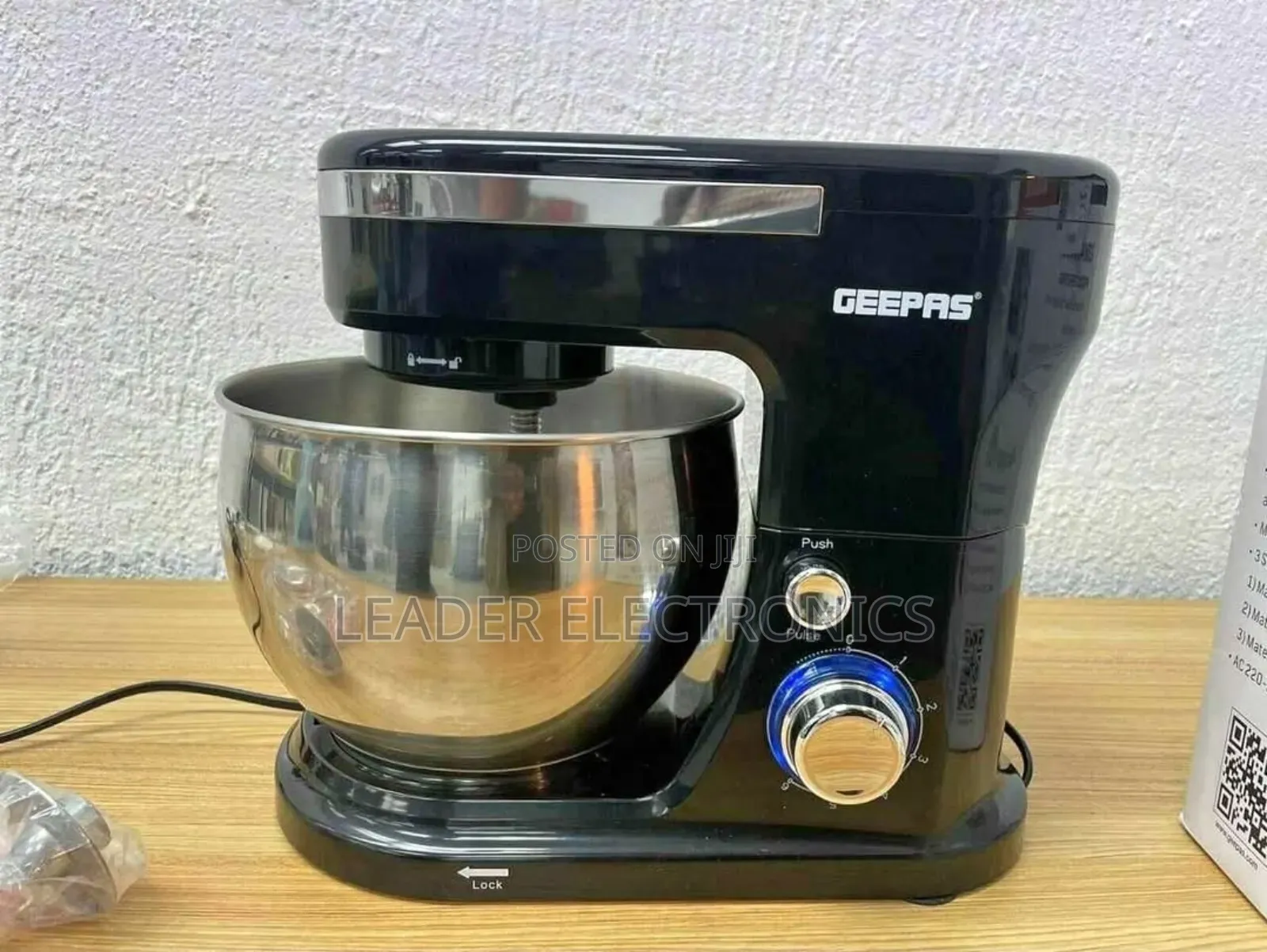 Geepas Standing Mixer 8.5 L – Professional Kitchen Powe