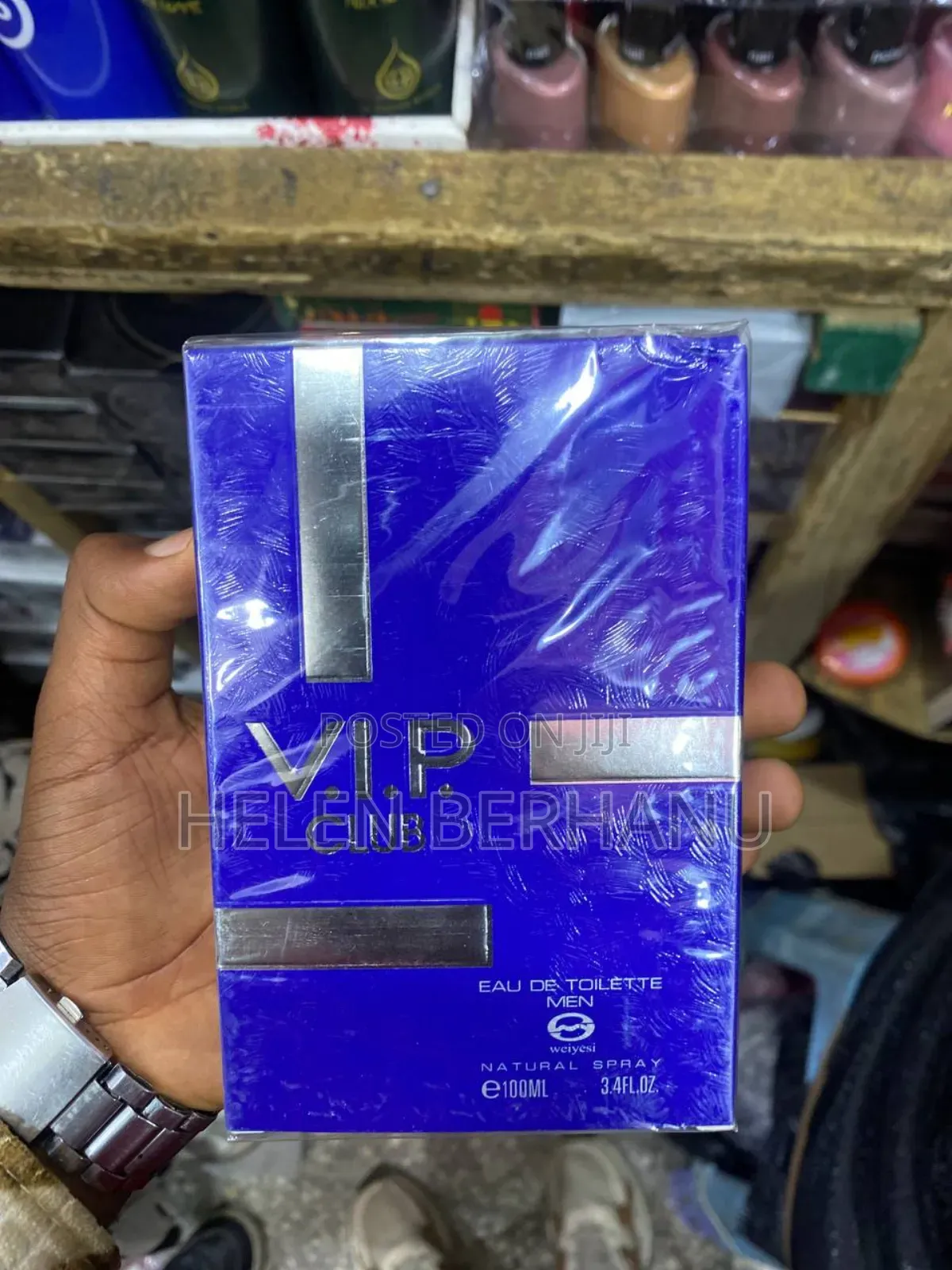 V.I.P. Club Eau De Toilette for Men – Bold Stylish (100ml)