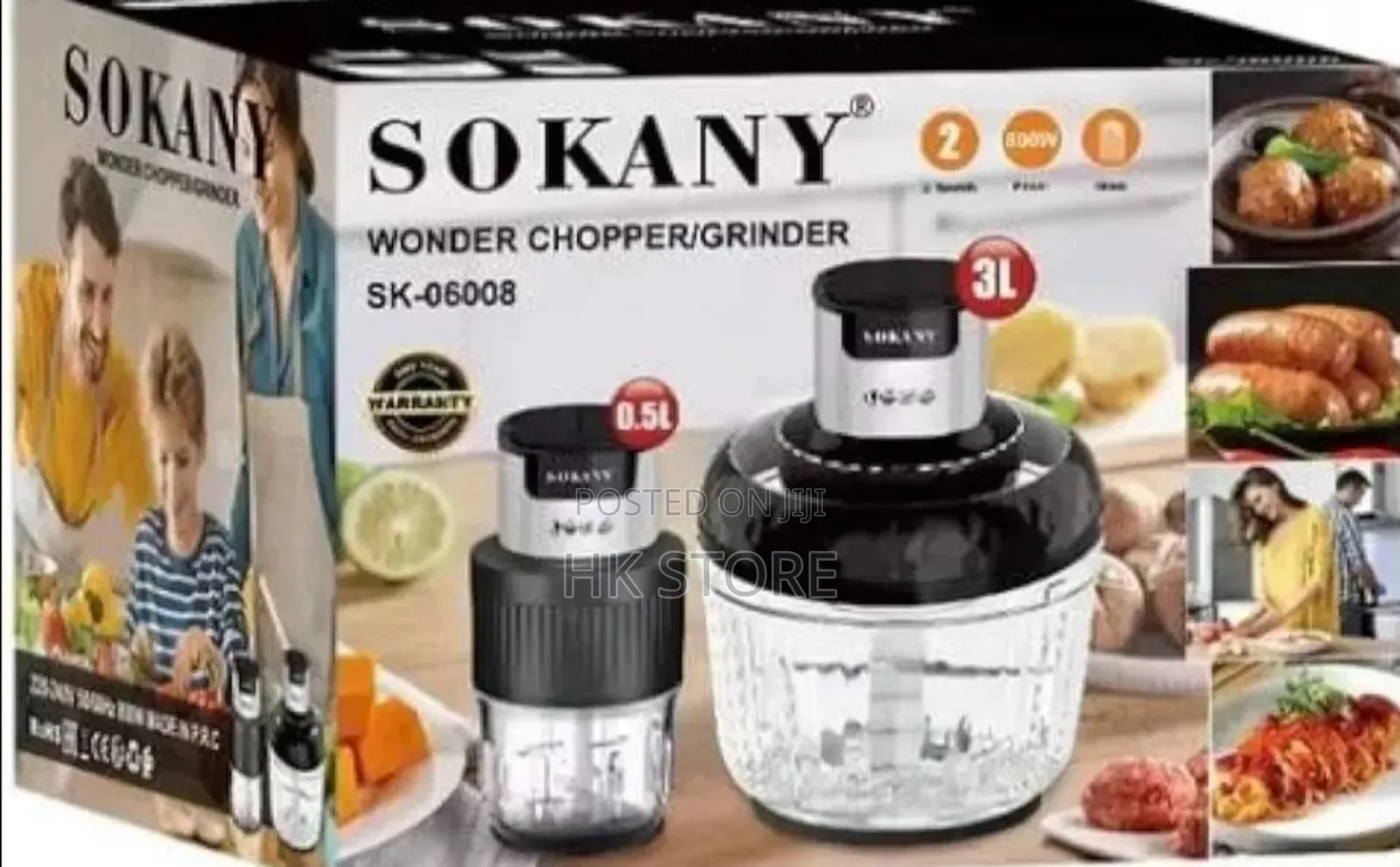 Sokany Wonder Chopper / Grinder – Sk-06008