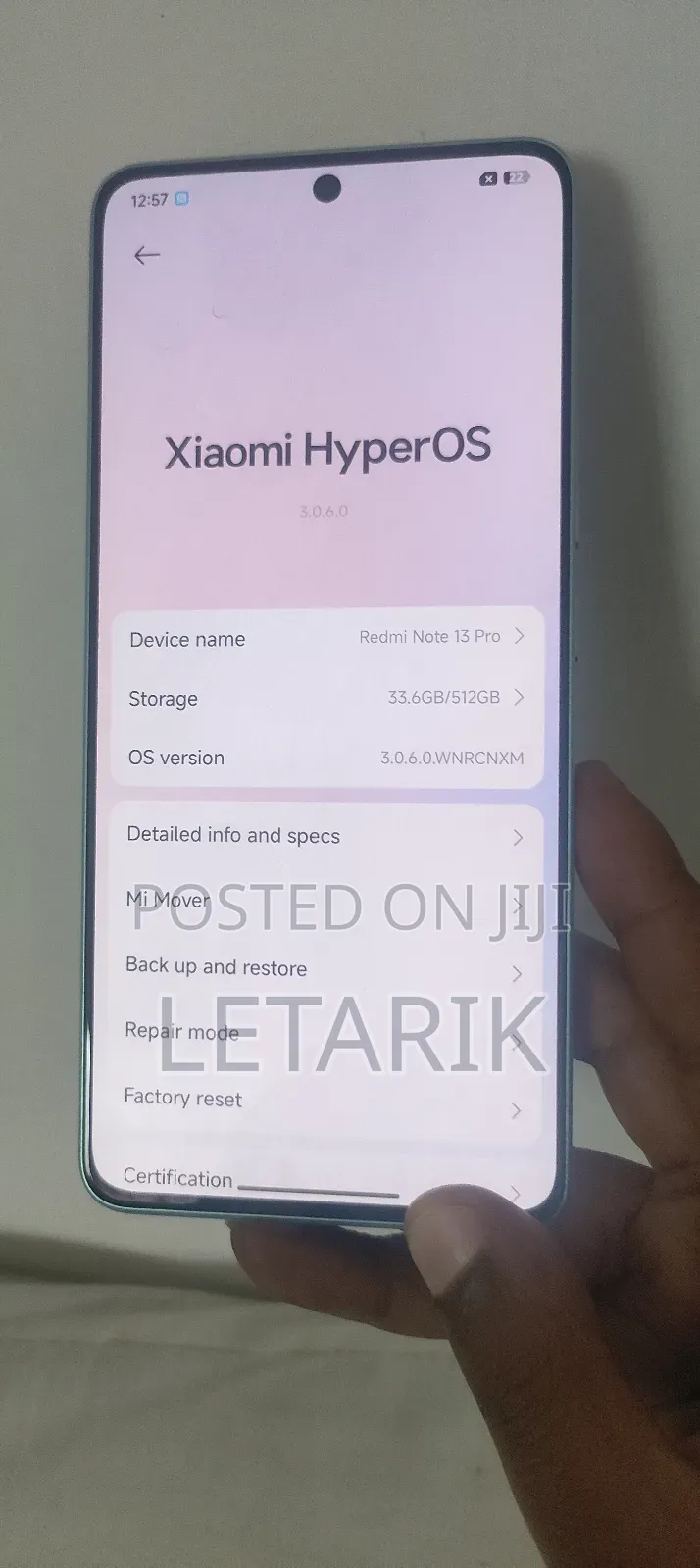 Xiaomi Redmi Note 13 Pro 5G 512 GB Blue