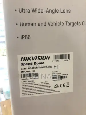 Hik Vision Tandemvu PTZ Camera 6mp by 4mp