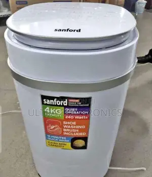 Sanford 4kg Sf831w Is a Compact, Single-Tub Washing Machine.