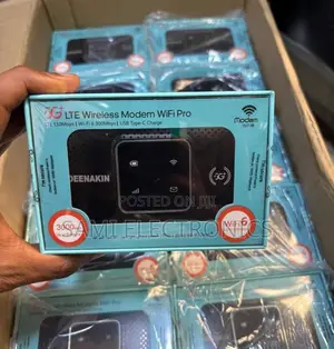Wifi Router Deenakin 4g Lte Portable Pocket Sim Card Router ዋይፋይ ራውተር