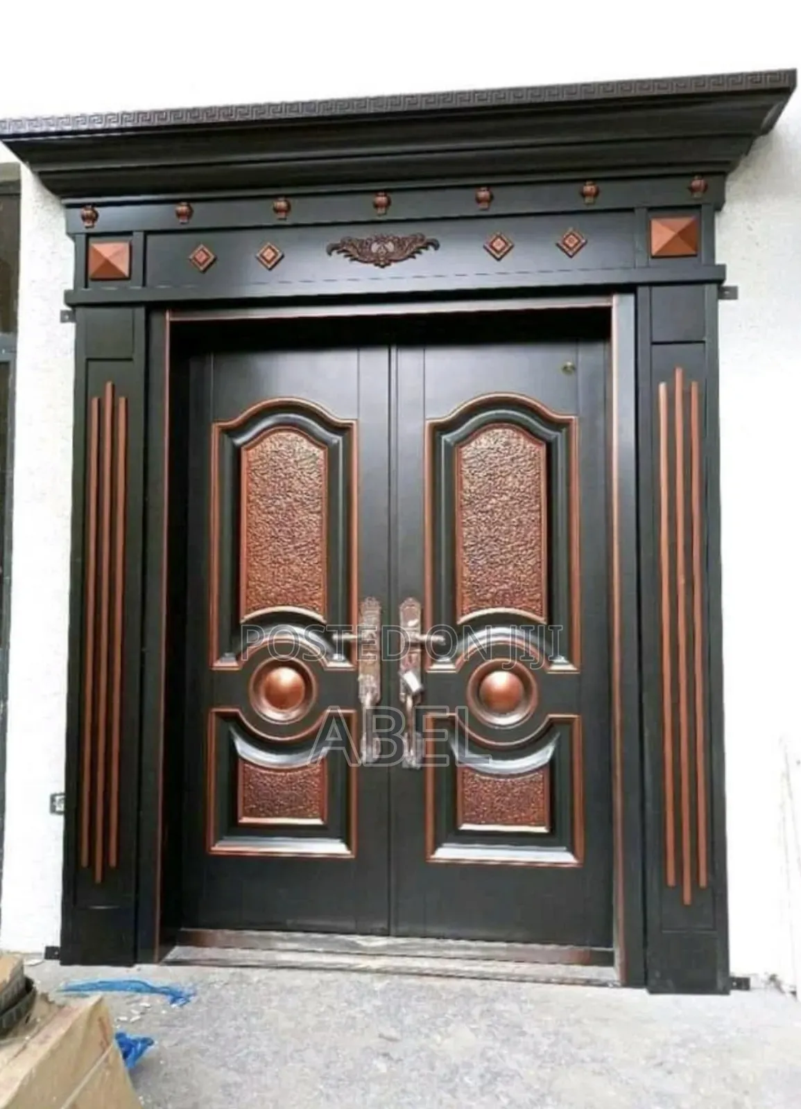 ከፍተኛ ሎክ ያለው የብረት Victor Door