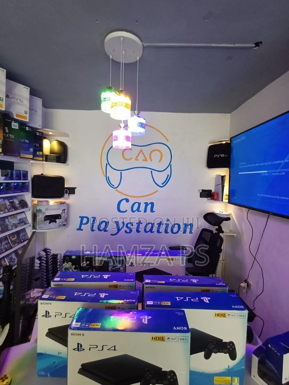 Brand New Packed Ps4 Slim With 2 Joystick and Fc26 Game