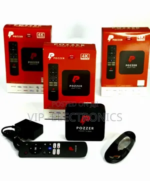 Pozzer Smart Tv Box Unboxing ​This High-angle Shot Pozzer