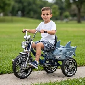 Tricycle Kids Tricycle With Music and Light Cycling Kids 2-7years