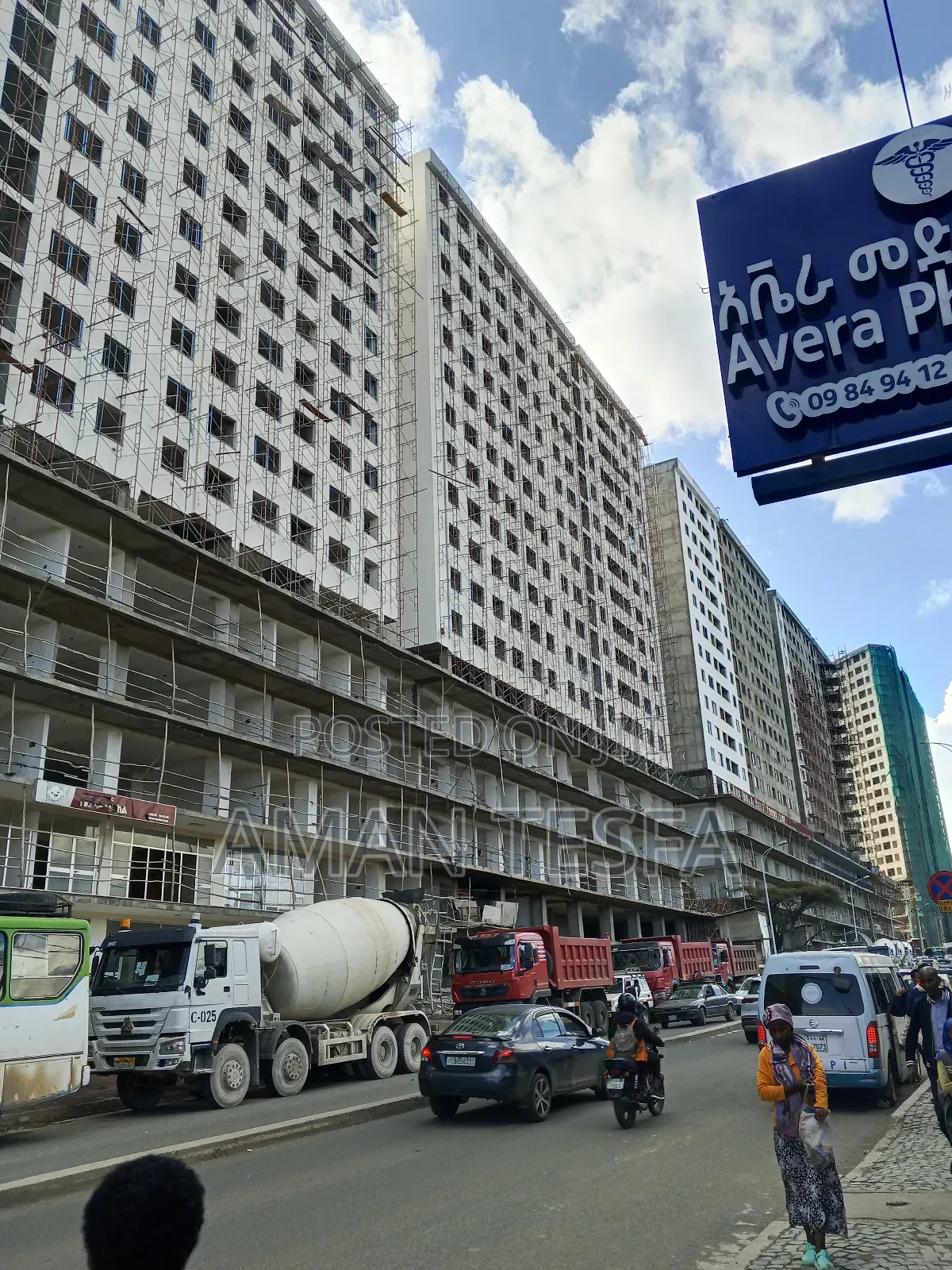 Furnished 2bdrm Apartment in Aman, Yeka for sale