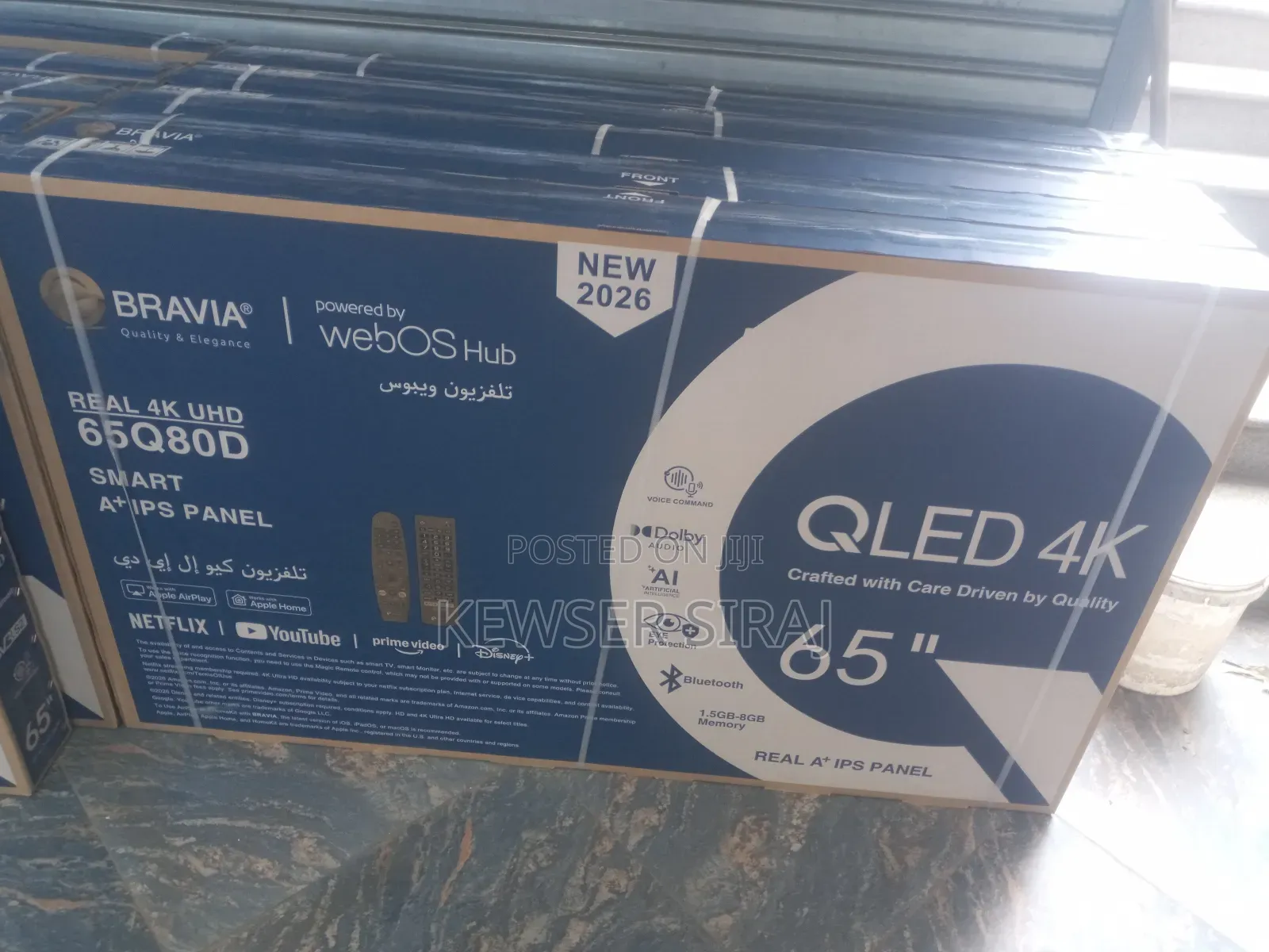 Sony Bravia 65inch Tv Smart Android New 2026