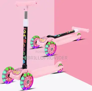 Kick Scooter for Flash Pedal Plastic Balanced Children's Kick