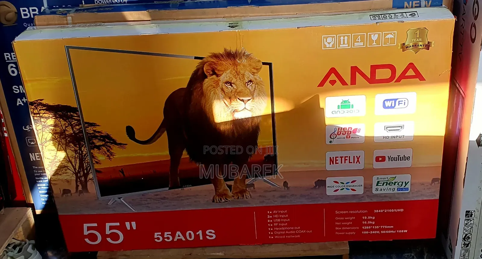 Anda 55inche Tv