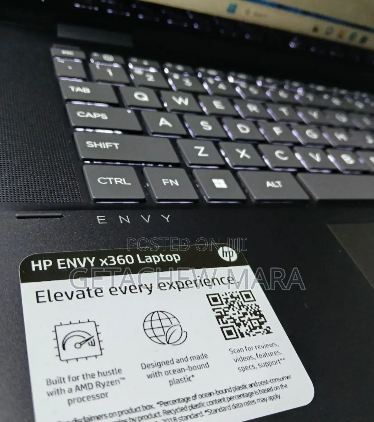 New Laptop HP Envy x360 8GB AMD Ryzen 5 SSD 512GB
