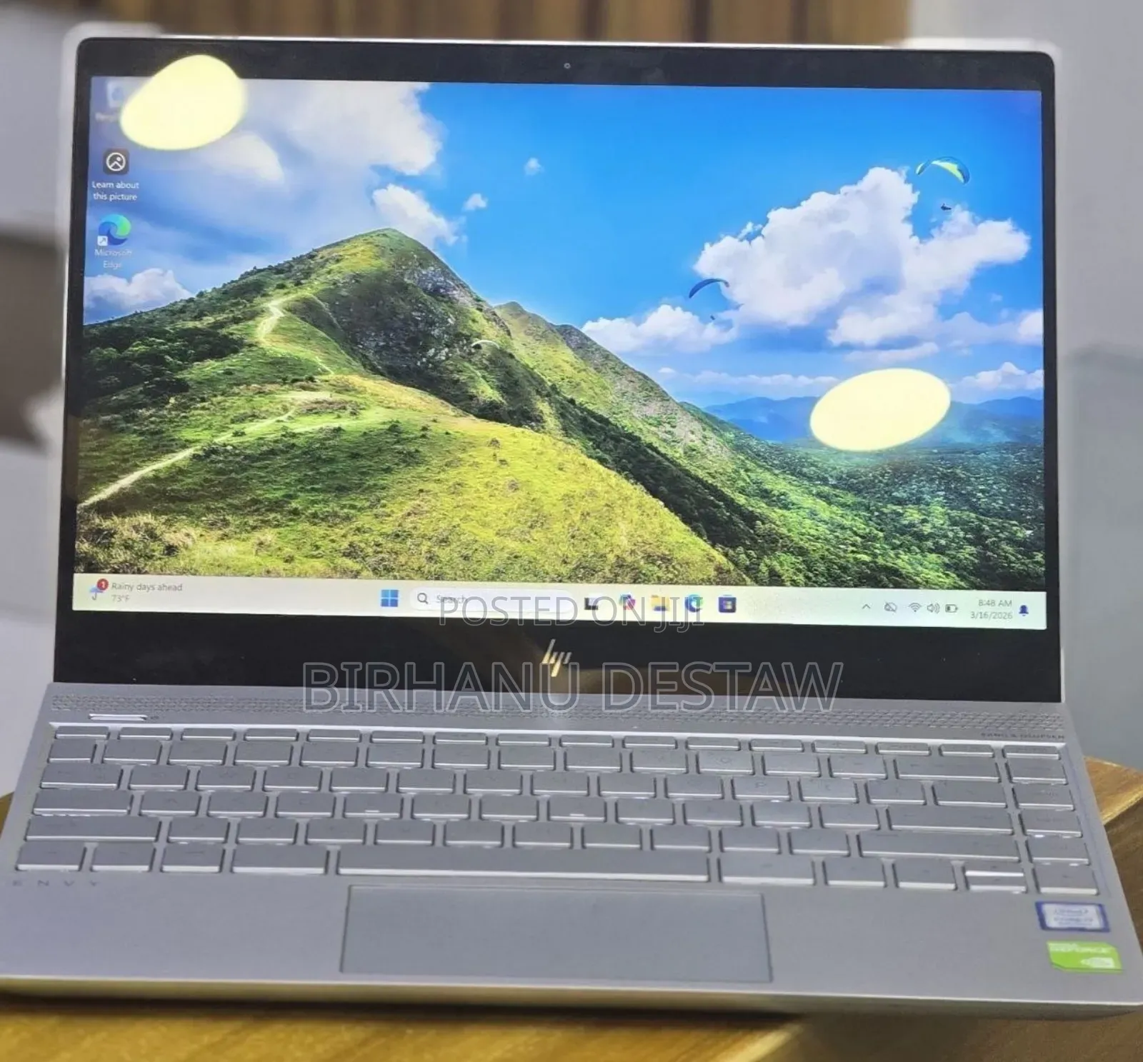 New Laptop HP Envy 13 16GB Intel Core i7 SSD 512GB