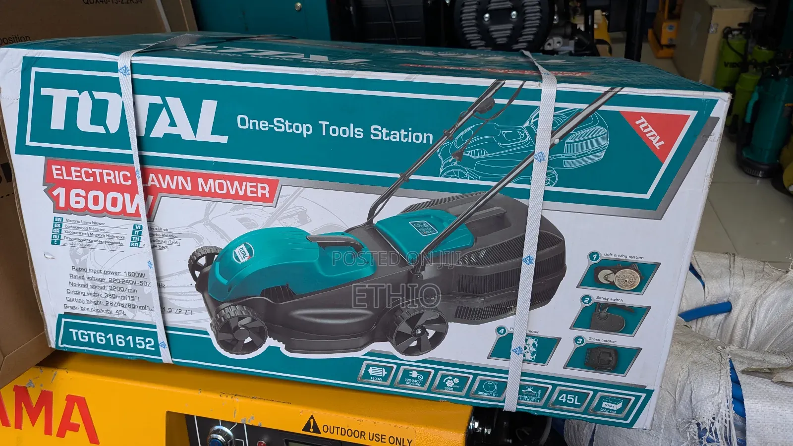 Total Electrical Lawn Mower