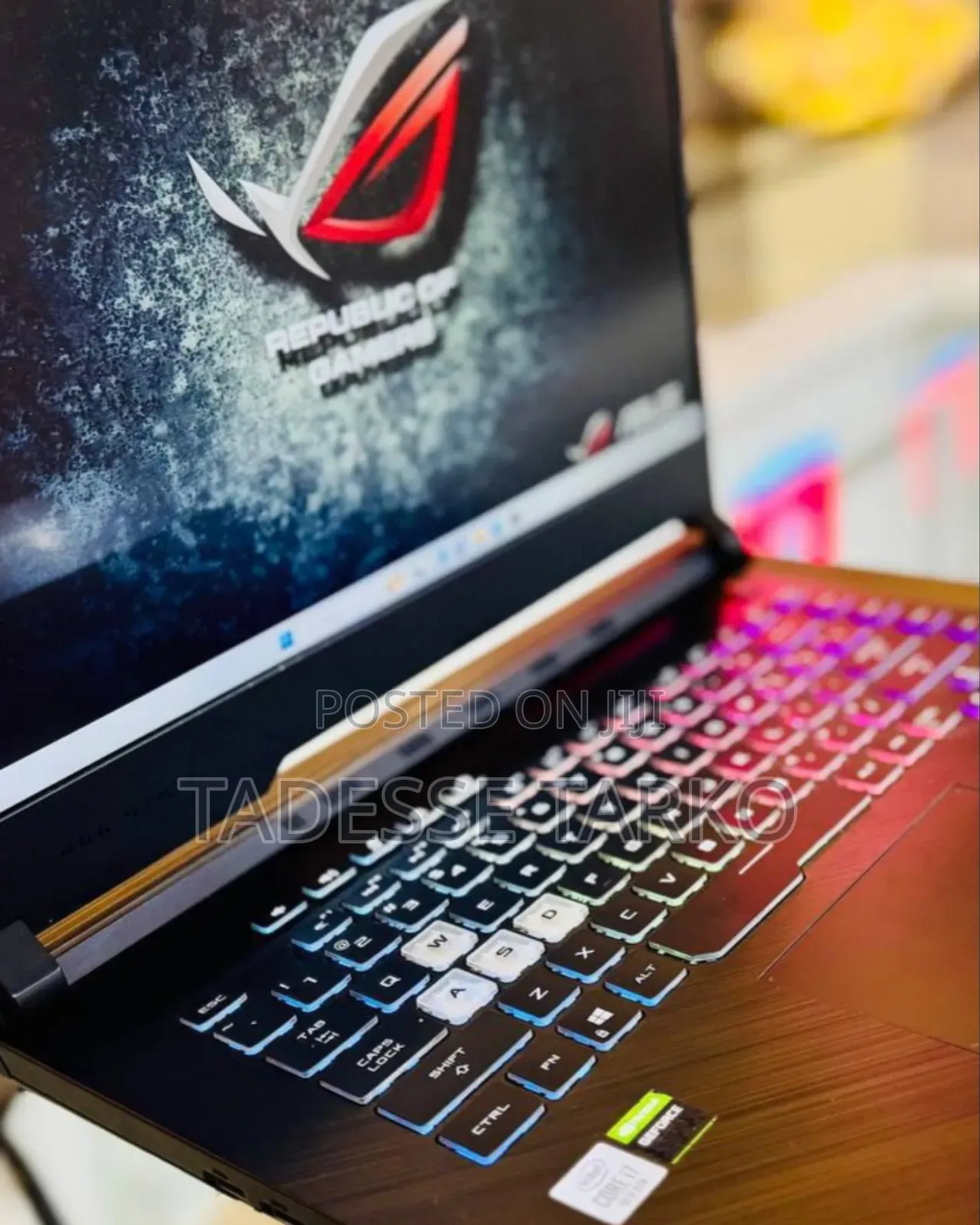 New Laptop Asus ROG Strix G15 G512 16GB Intel Core i7 SSD 512GB