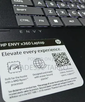 New Laptop HP Envy x360 8GB AMD Ryzen 5 SSD 512GB