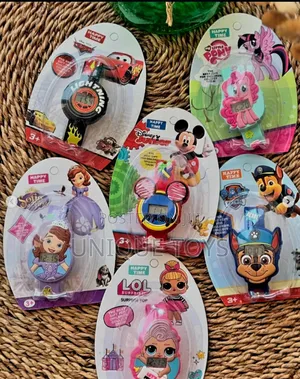 Happy Time 3d Cartoon Digital Watches – Fun Time in One
