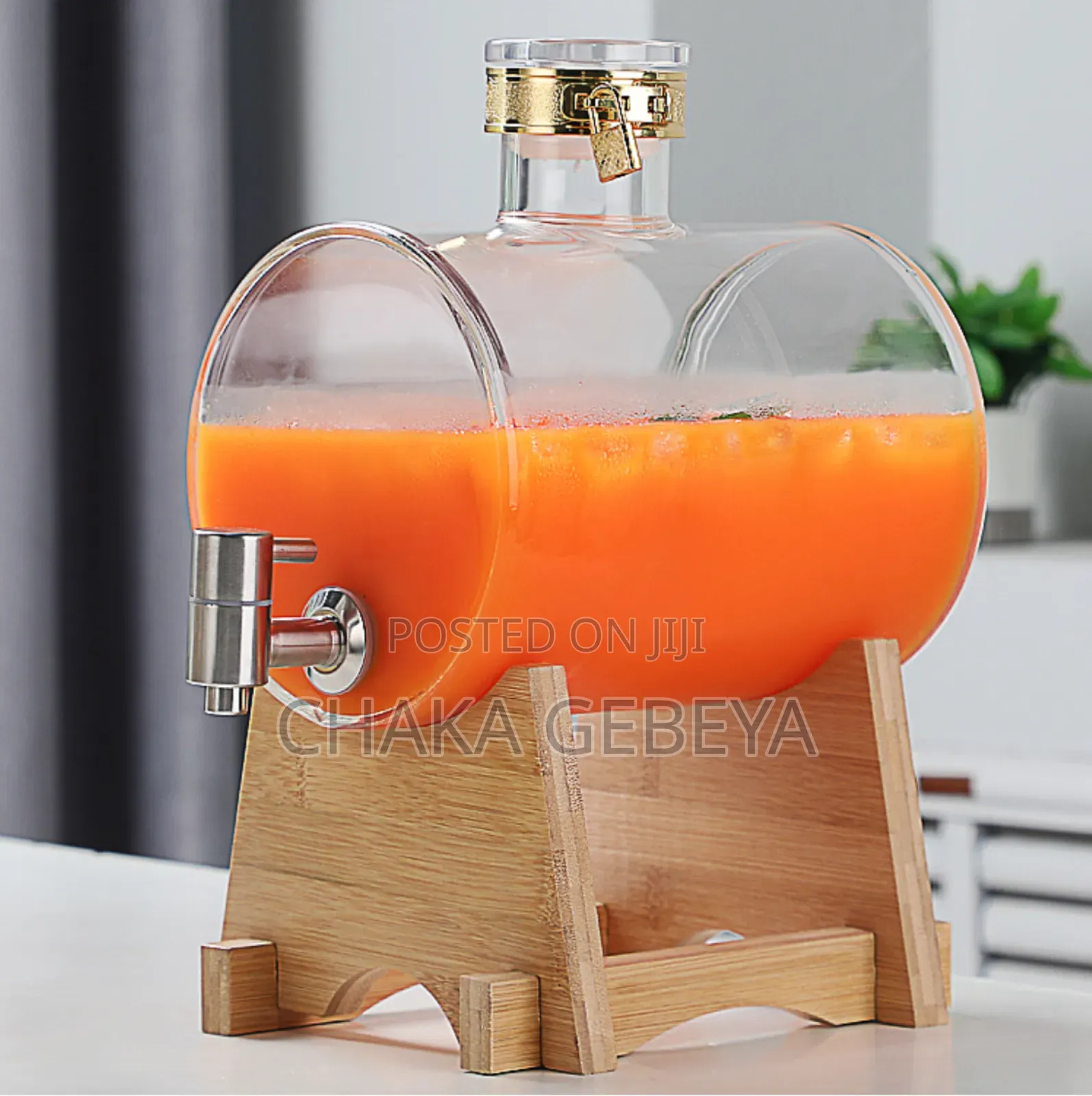 Large Capacity Drink Dispenser - Perfect for Juice, Water, Punch, Wine