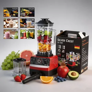 Commercial Blender 2l 6 Stainless Blades,High-Power Motor,Crushes Ice