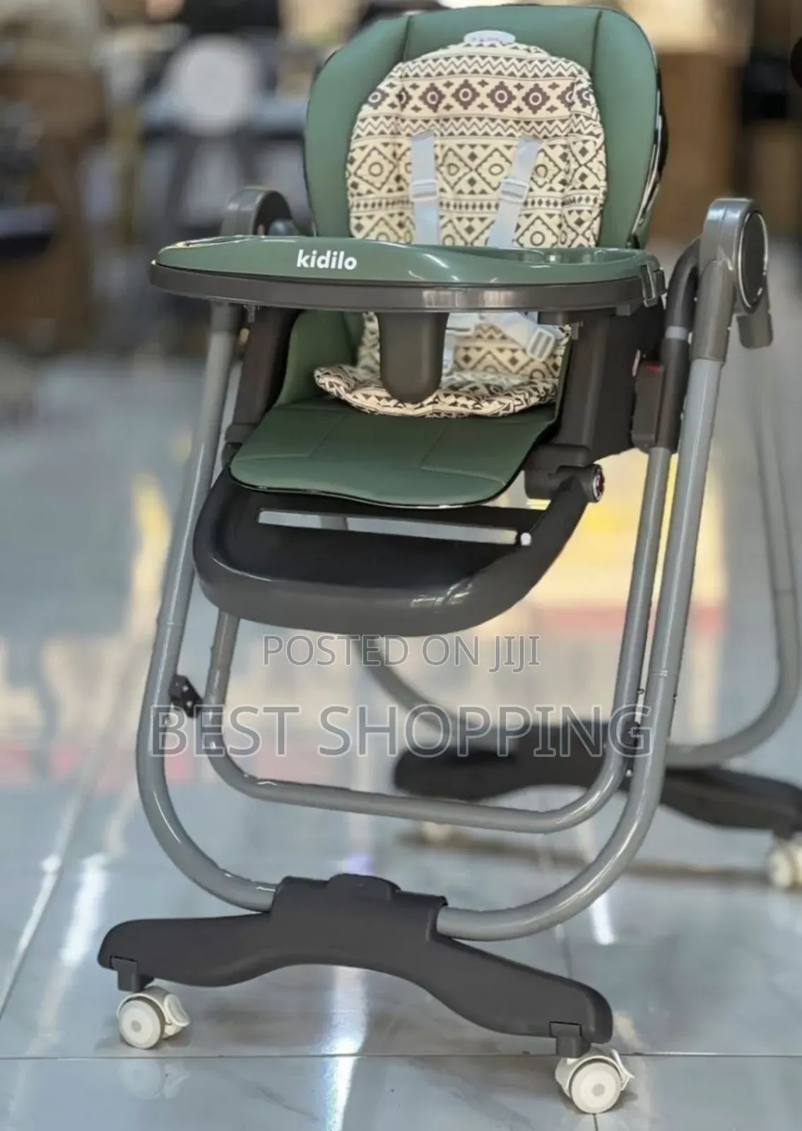 Kidilo Premium Baby High Chair Smart Parent’S Choice የልጆች መመገቢያ ሀይ ቸር