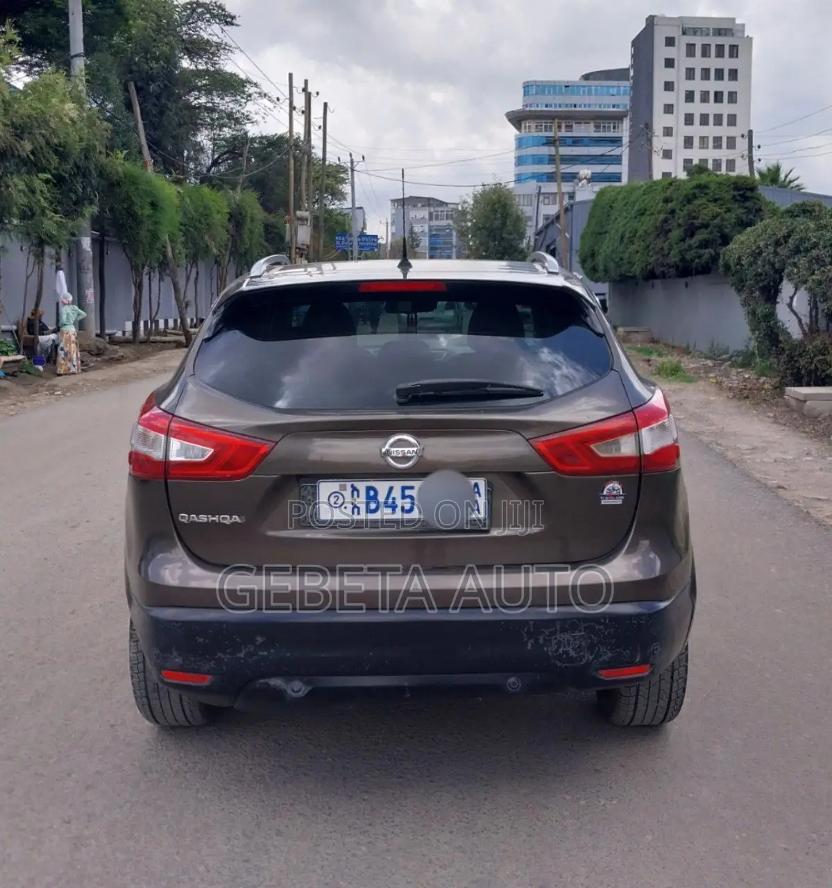 Nissan Qashqai 2017 Brown