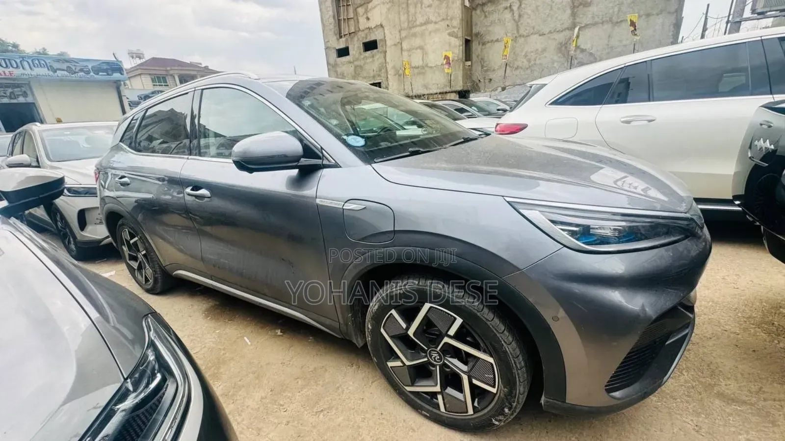 New BYD Yuan Plus 2025 Silver
