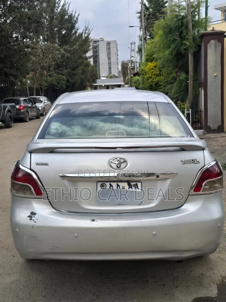 Toyota Yaris 2010 Silver