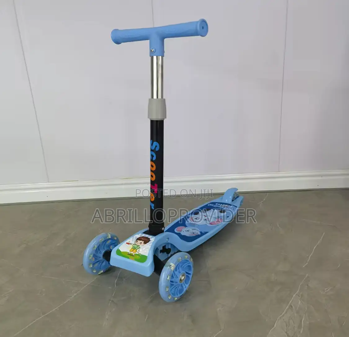 Scooter For Kids Flash Pedal Plastic Balanced Children's Kick Scooter