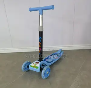 Scooter For Kids Flash Pedal Plastic Balanced Children's Kick Scooter