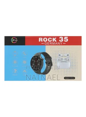 Rock 35 Smartwatch and Earbuds Combo