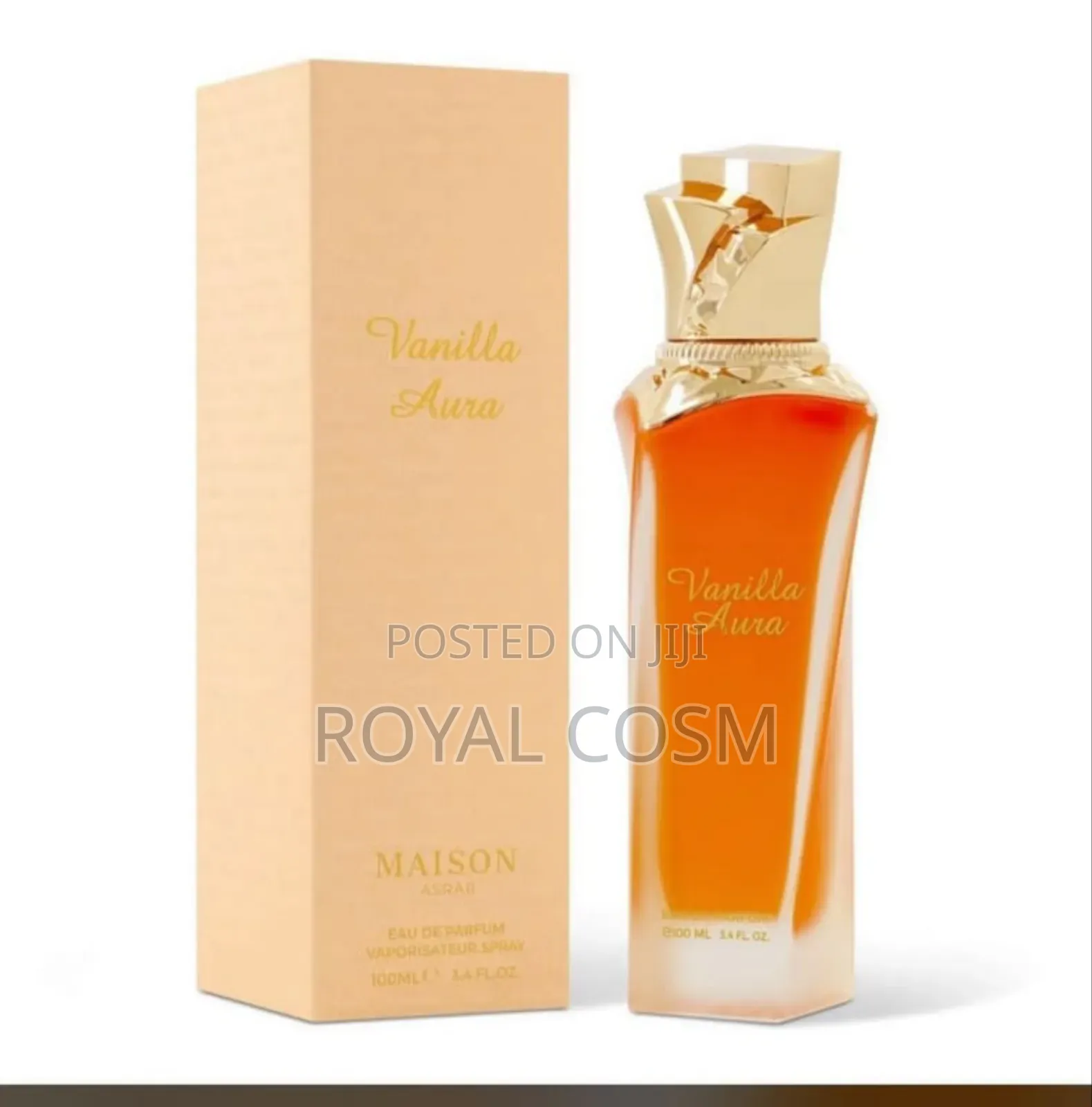 Vanilla Aura by Maison Asrar Original Unisex Perfume