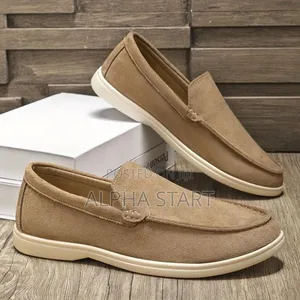 Italian Style Loafers Brwin.Comfort Shoes High Master Quality Flat
