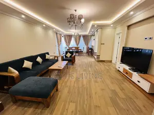 Furnished 4bdrm Apartment in Bole for rent