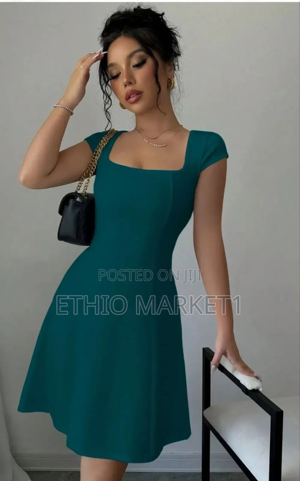 Women's Knee Length Dress New Arrival