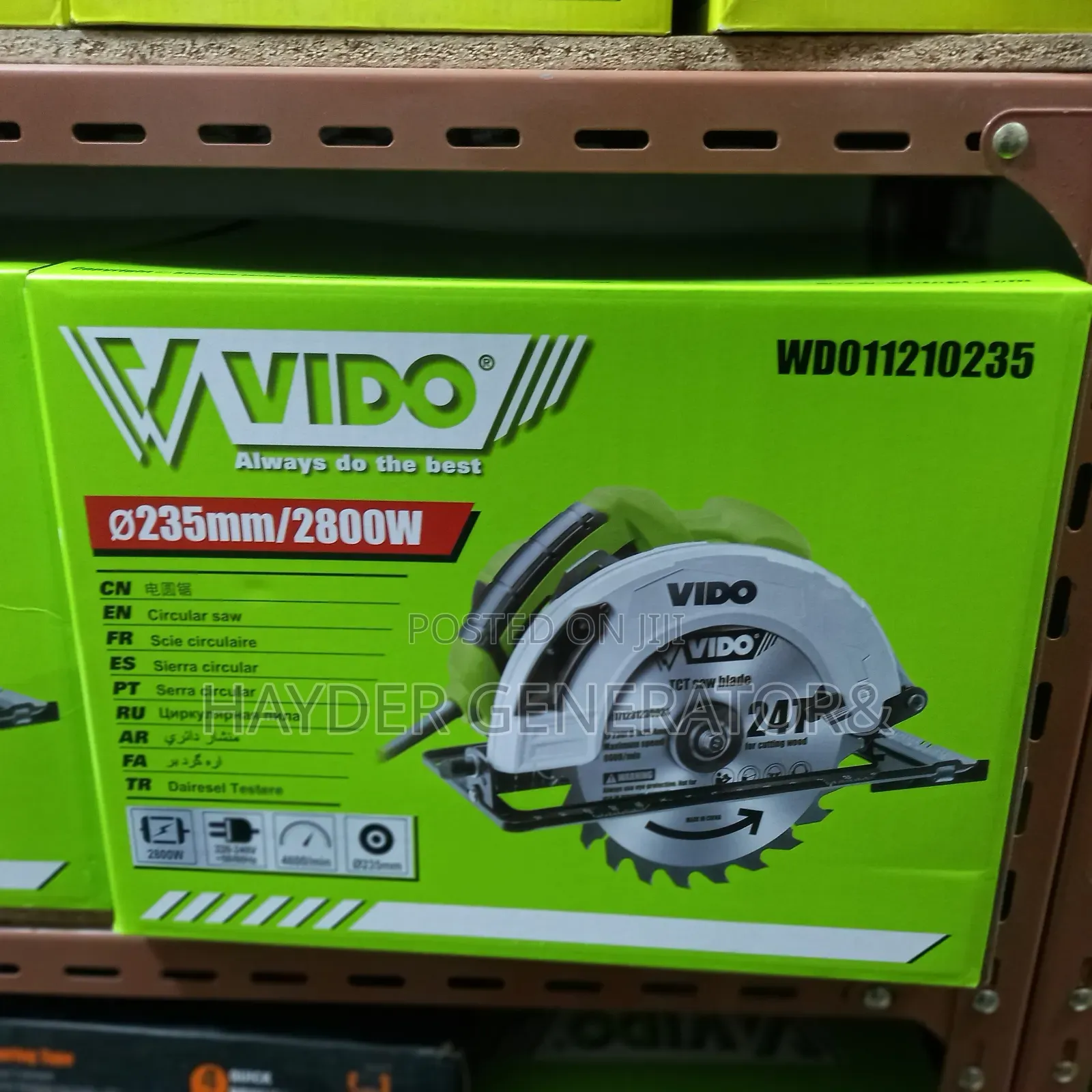 Vido Circular Saw 2800w