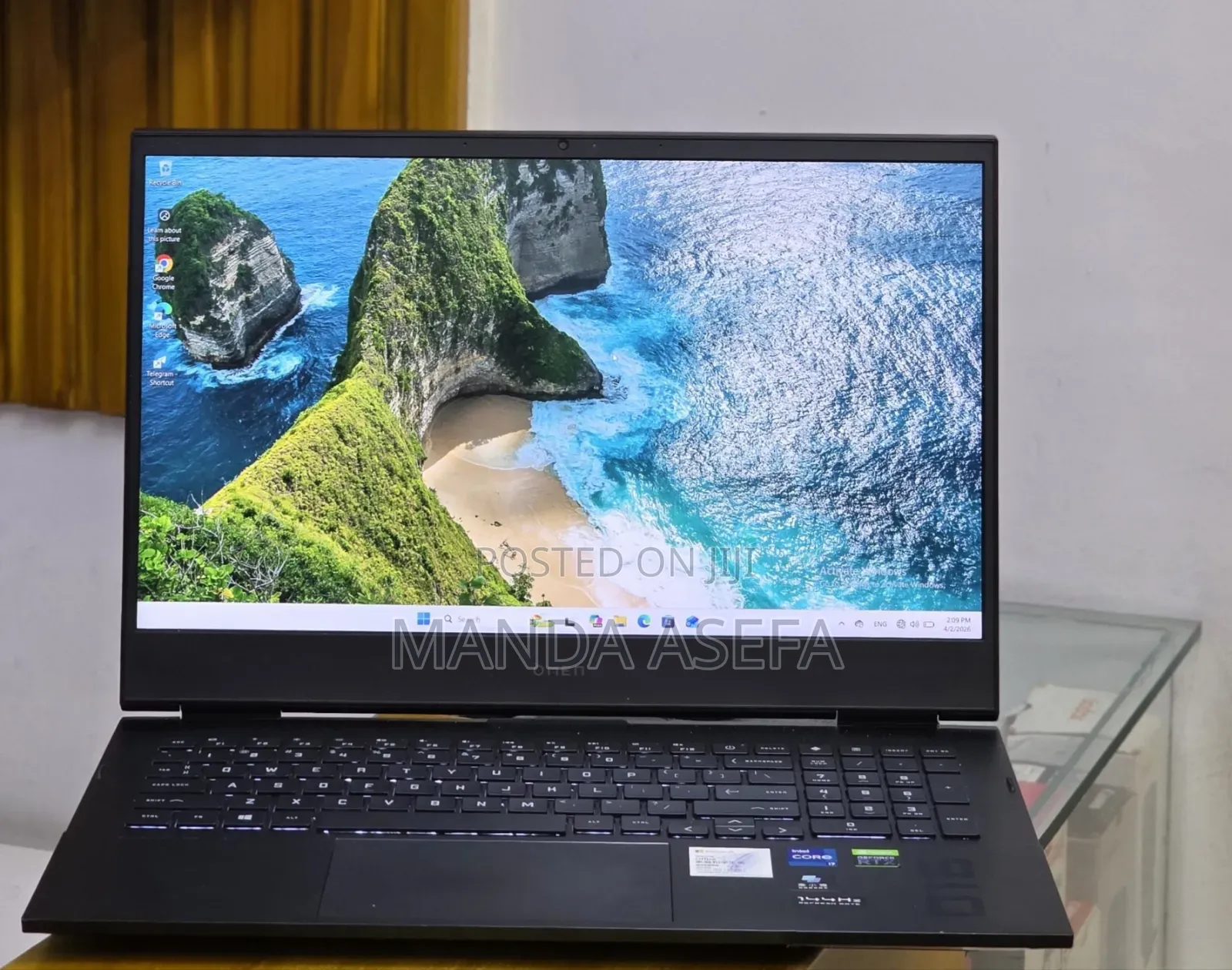 New Laptop HP Omen 16 16GB Intel Core i7 SSD 512GB